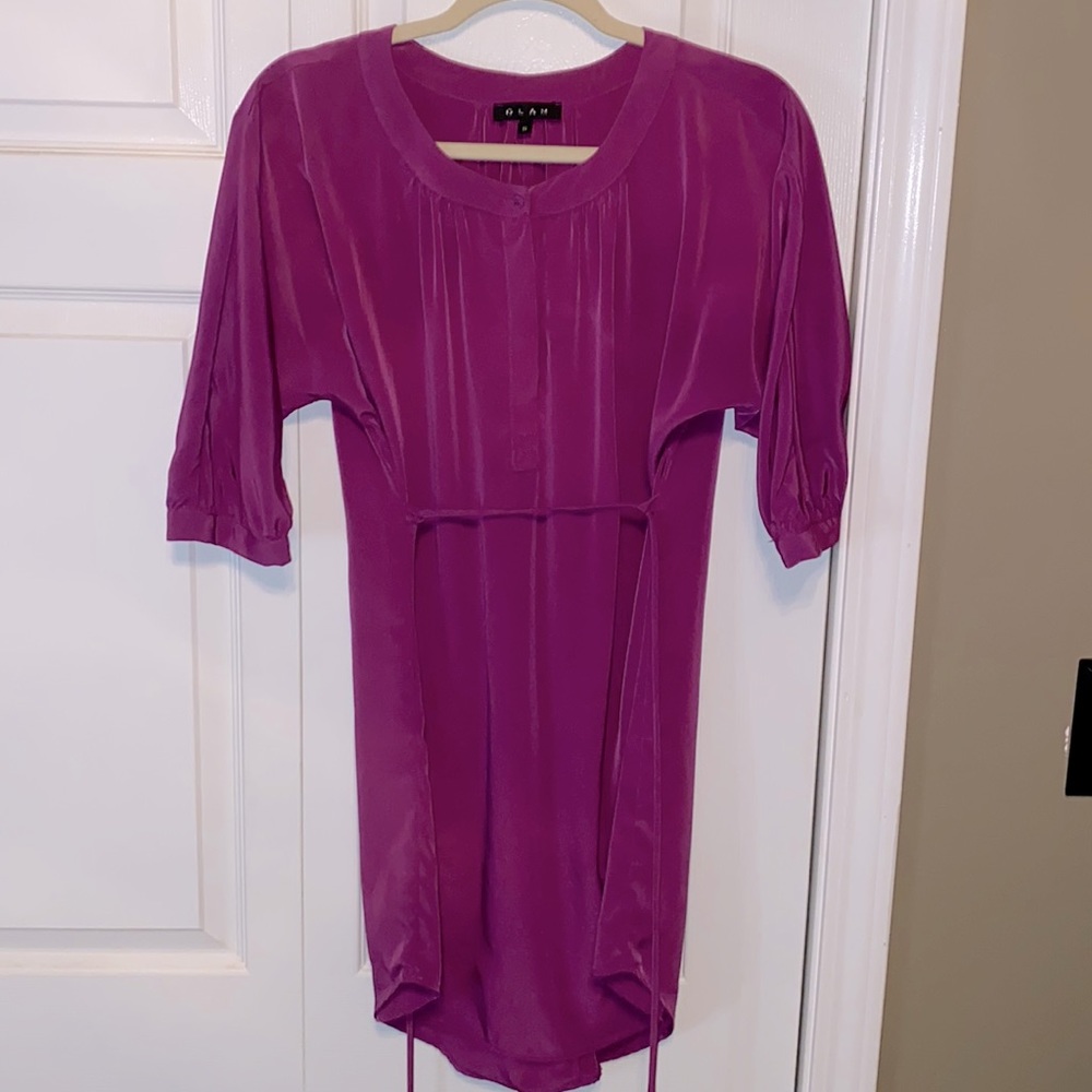 Boutique Purple Glam Dress